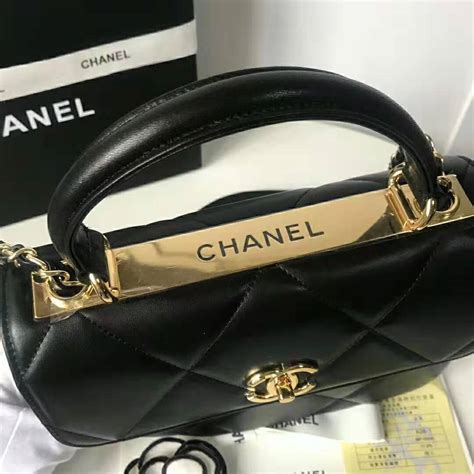 chanel small easy flap|Chanel mini flap bag with top handle.